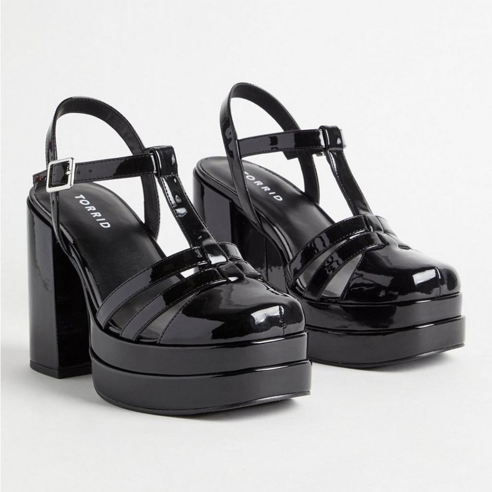 Torrid Double Platform Caged Heel (9.5 WW)